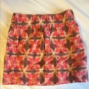 Jcrew Stylish Pink and Brown Women's Skirt